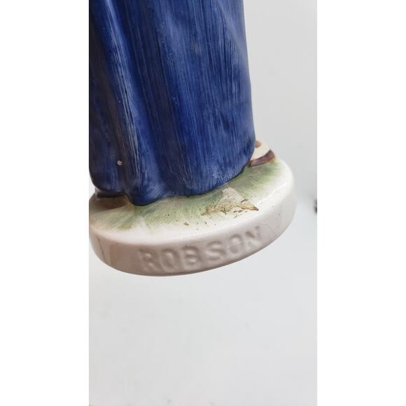 Vtg Goebel St. Joseph Figurine Germany Nativity Porcelain 8" Robson Collection - Picture 12 of 13